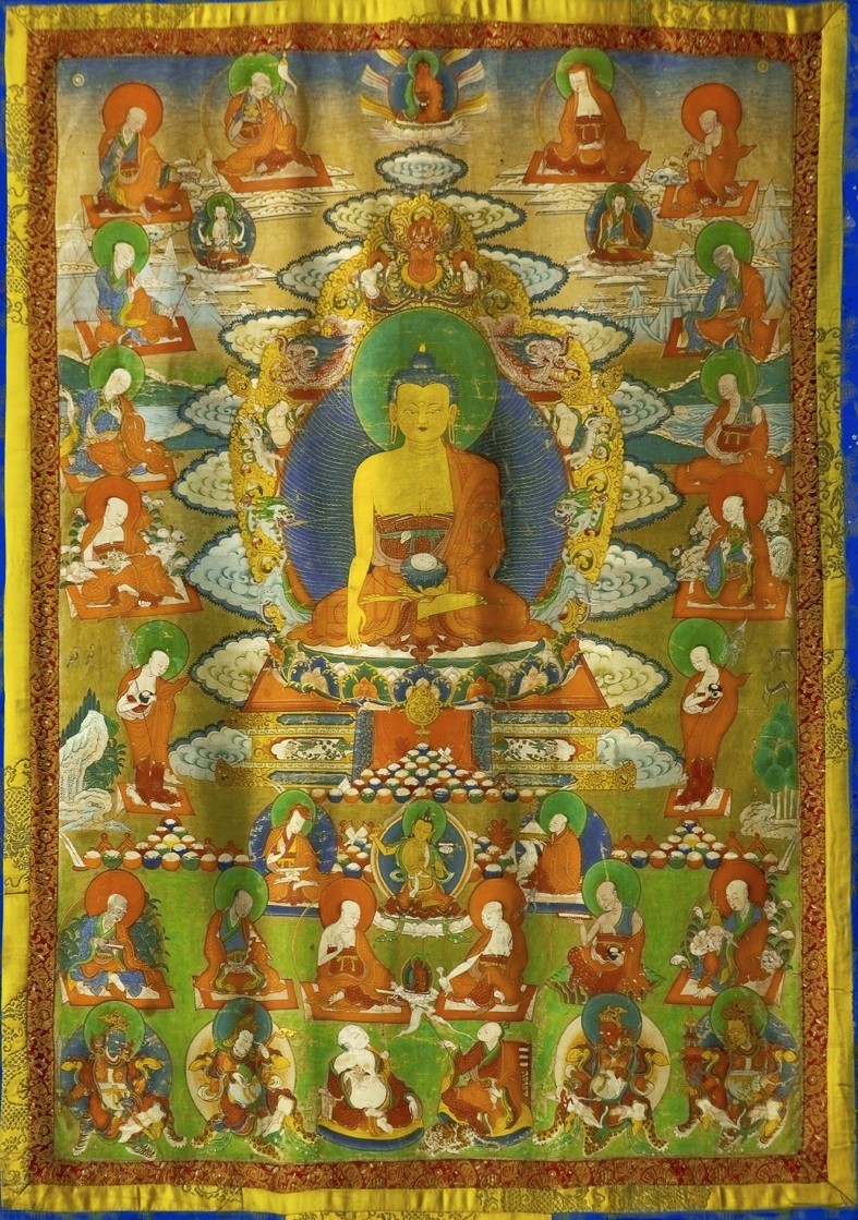 【佛教唐卡】讲述释迦牟尼佛的故事 第10张图片