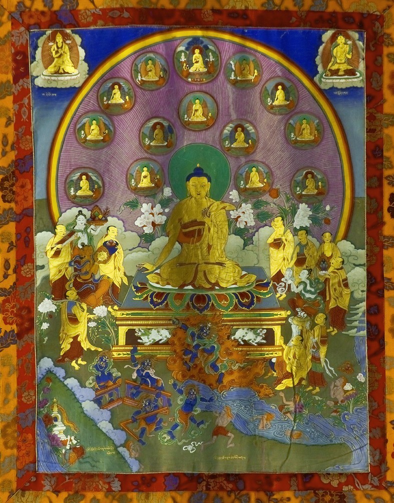 【佛教唐卡】讲述释迦牟尼佛的故事 第6张图片