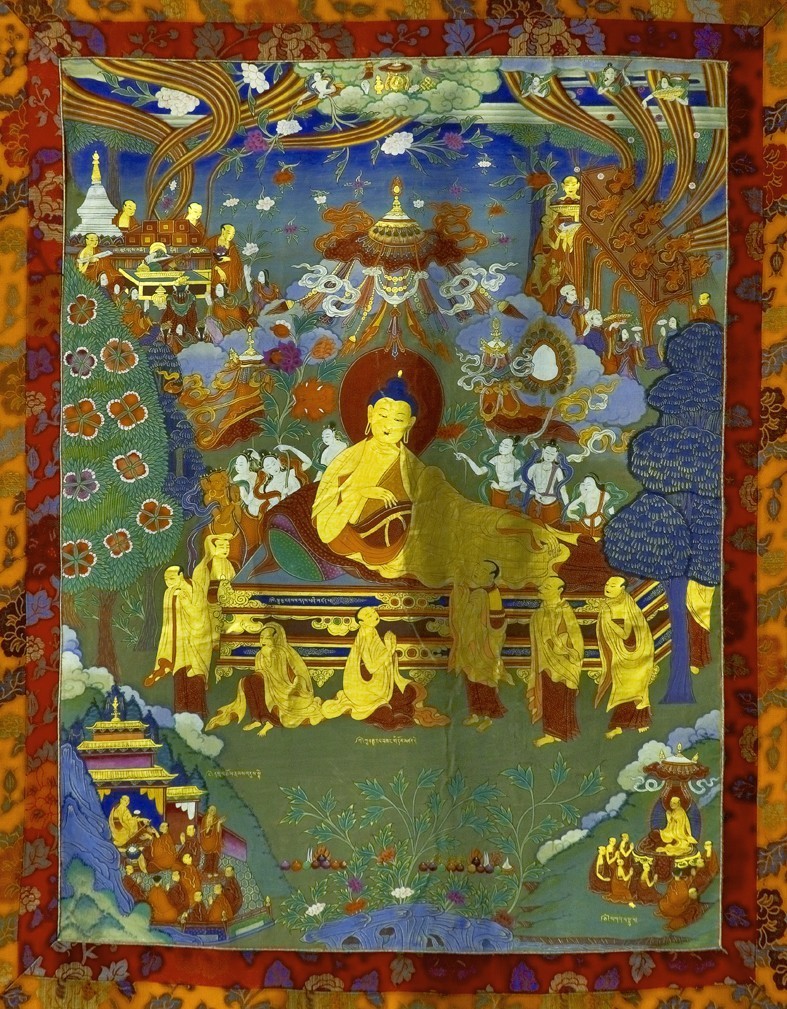 【佛教唐卡】讲述释迦牟尼佛的故事 第3张图片