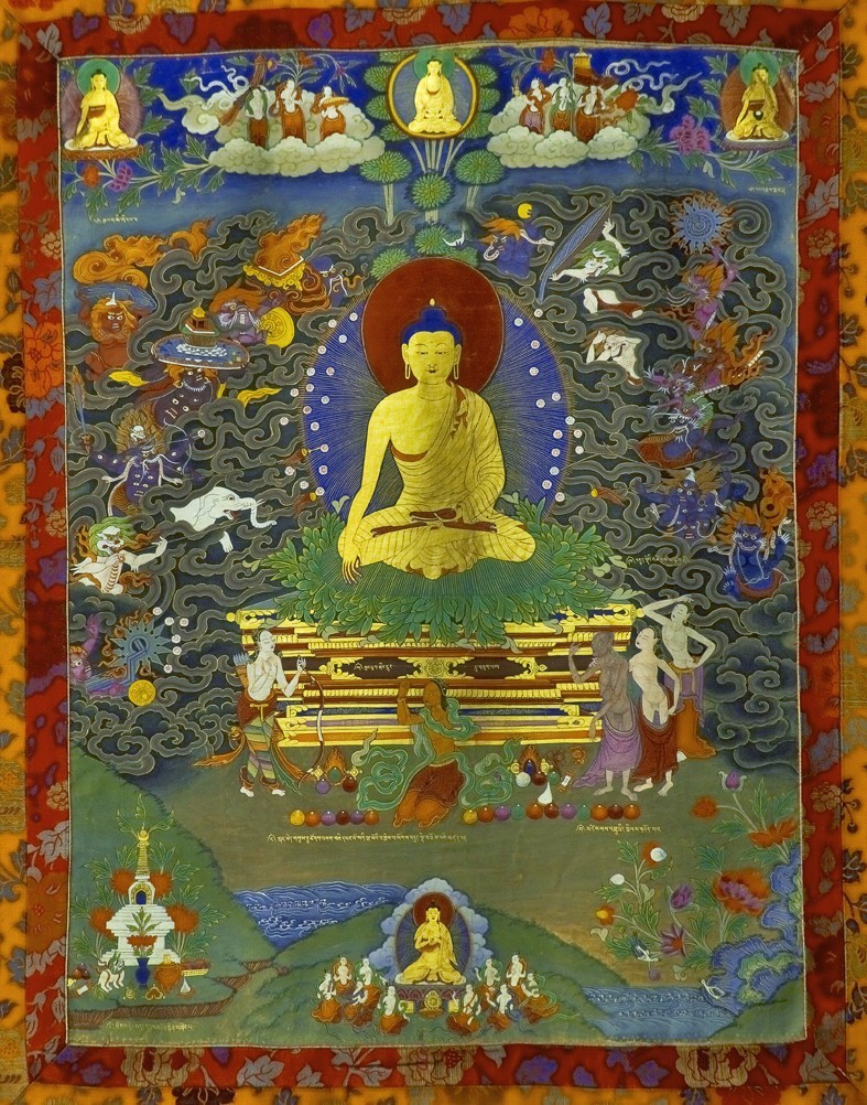 【佛教唐卡】讲述释迦牟尼佛的故事 第7张图片