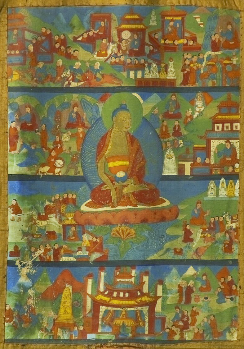 【佛教唐卡】讲述释迦牟尼佛的故事 第9张图片