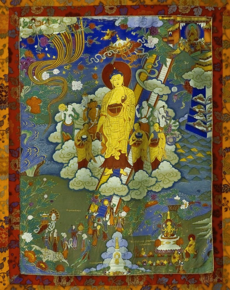 【佛教唐卡】讲述释迦牟尼佛的故事 第8张图片